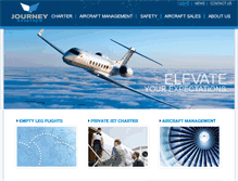 Tablet Screenshot of journeyflight.com